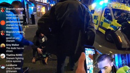 London Live Streamer Saves Cyclist during Alleged Assault