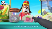 Rainbow Jelly Song  | Popcorn, Ice Cream, Donuts | Nursery Rhymes | Kids Songs | for Kids | BabyBus