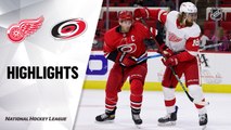 Red Wings @ Hurricanes 4/12/21 | NHL Highlights