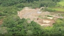 Operativo evidenció la devastación que ha dejado la minería ilegal en Putumayo