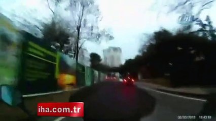 Yaşlı adam ölümden döndü! İşte o anlar!