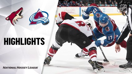 Coyotes @ Avalanche 4/12/21 | NHL Highlights