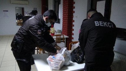 'Gece Kartalları' bekçiler, ilk sahuru görev başında yaptı