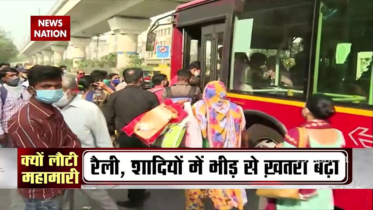 Corona Virus: देश में बेकाबू हुई कोरोना की रफ्तार, देखें रिपोर्ट