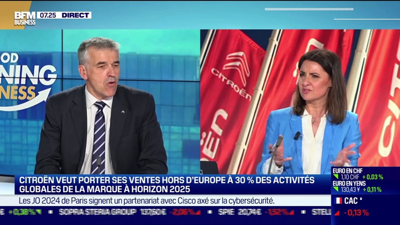 Vincent Cobée (Citroën) : Citroën, quelle place au sein de Stellantis - 13/04