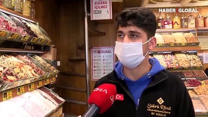 Mısır Çarşısı'nın en pahalı hurması; tanesi 5 liraya satılıyor