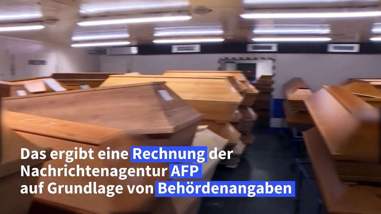 Mehr als eine Million Corona-Tote in Europa