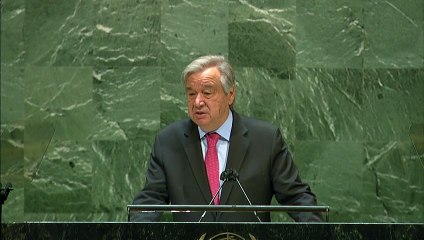 Guterres reclama universalizar las vacunas