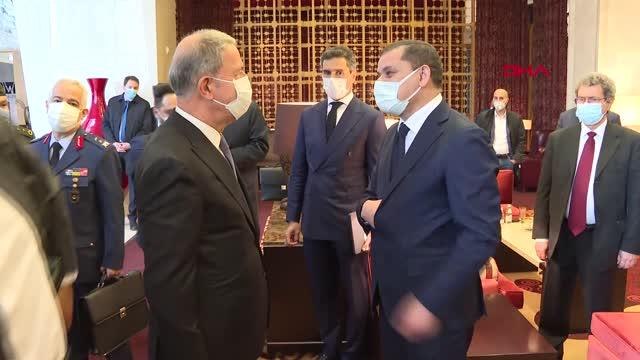 Son dakika haber | ANKARA Milli Savunma Bakanı Akar, Libya Ulusal Birlik Hükümeti Başkanı Abdulhamid Dibeybe ile görüştü