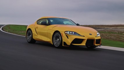 2021 Toyota GR Supra 2.0 Driving Video