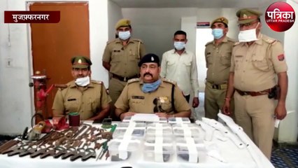 ककरौली पुलिस ने पकड़ी अवैध तमंचा फैक्ट्री