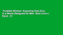 Invisible Women: Exposing Data Bias in a World Designed for Men  Best Sellers Rank : #1