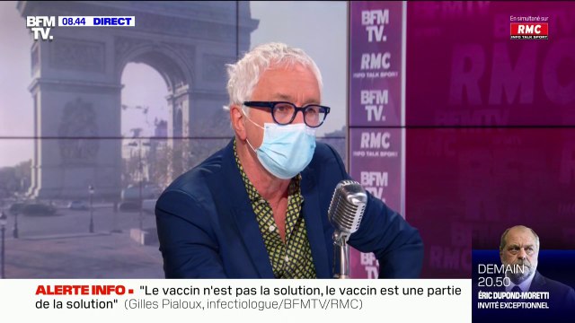 Variant brésilien: le Pr Gilles Pialoux se dit favorable à une quarantaine surveillée