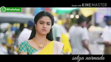 keerthi suresh cute expression whatsapp status