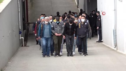 Webmasterlı garantili kupon dolandırıcısı 11'i kadın 99 zanlı adliyeye sevk edildi