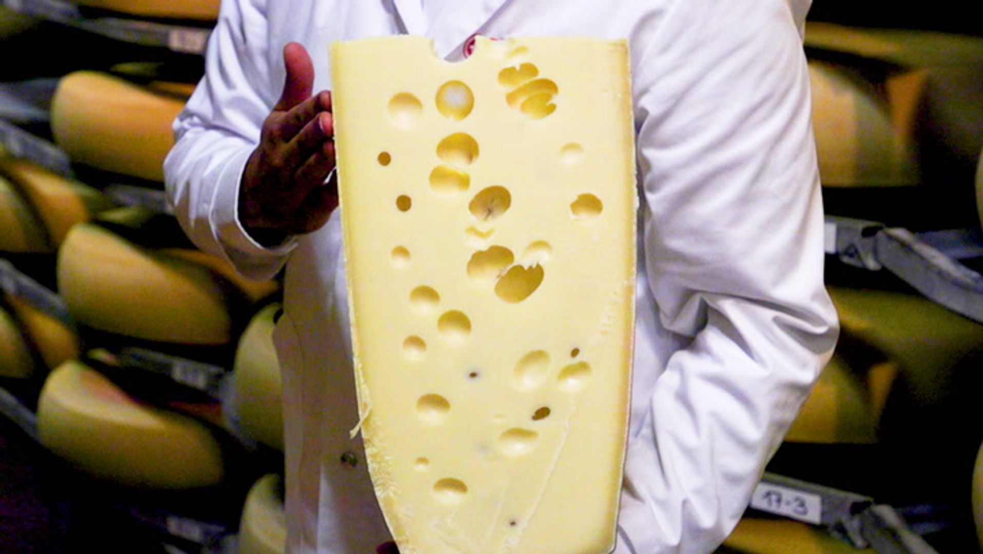 How Swiss Emmentaler cheese is made