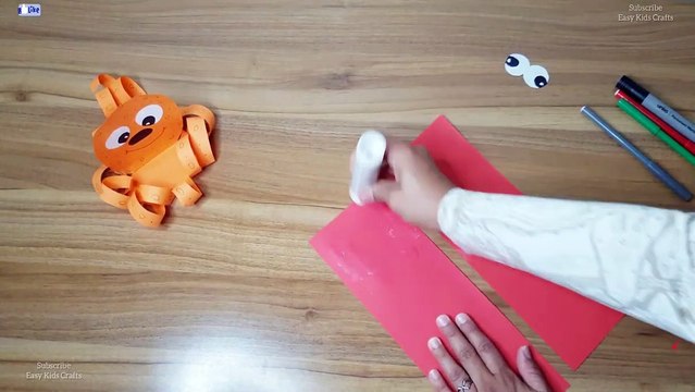 Octopus Paper Craft / Art And Craft / 5 Minute Crafts / Paper Crafts / Easy Kids Crafts