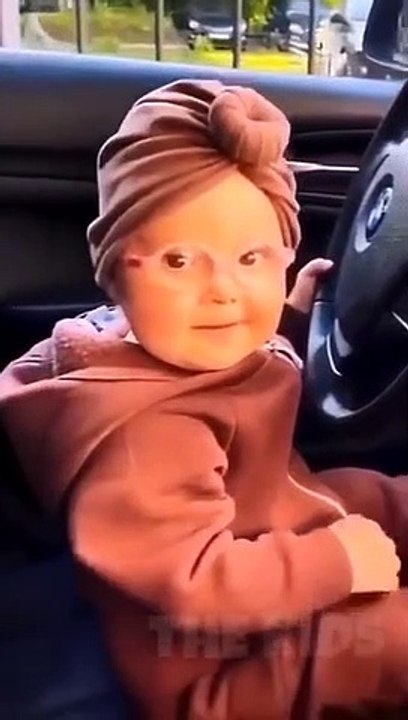 Funny and cute baby
