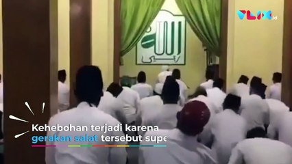 Warganet Dihebohkan oleh Gerakan Salat yang Super Cepat