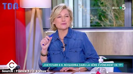 JoeyStarr recadre Anne-Elisabeth Lemoine dans C à vous : « Calme-toi ! »