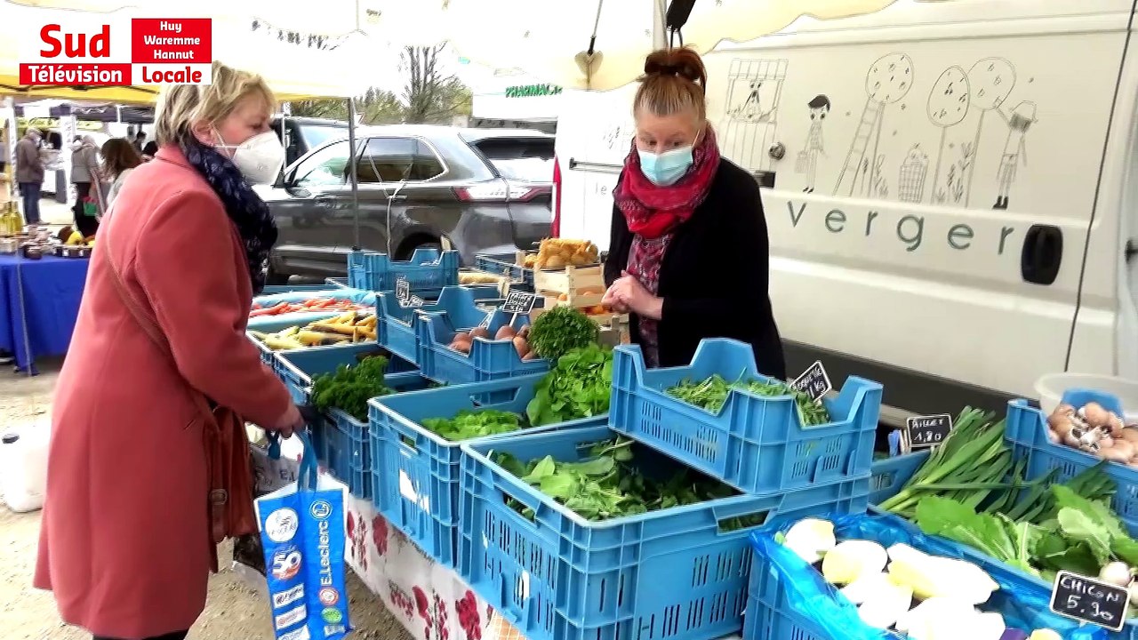 La Pause Dej de Jérémy SOUDANT s'est arrêtée au Marché de Faimes ce 9/04/2021
