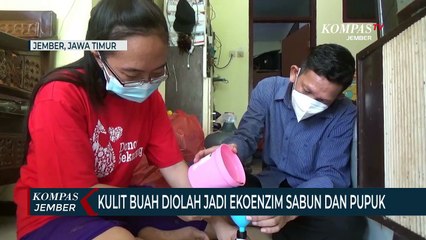Jual Ekoenzim Sabun dari Kulit Buah, Pembeli Diminta Bayar dengan Sampah