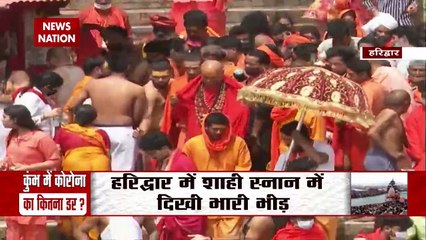 Lakhs take dip in Ganga amid rising coronavirus cases in India