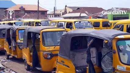 The women surviving on multiple wheels in Lagos chaotic transport sector