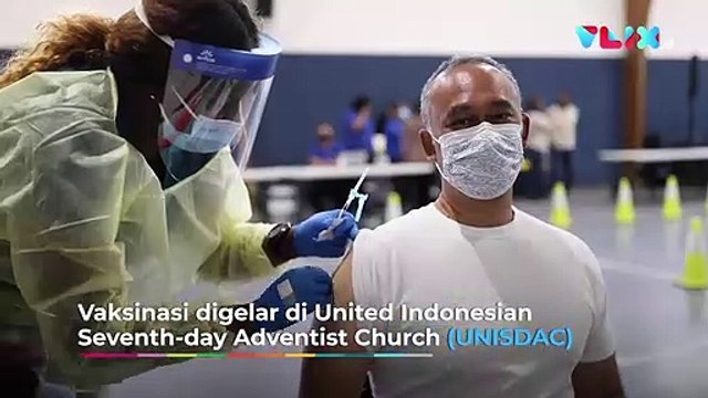 KJRI LA Gelar Vaksinasi Covid-19, WNI Disuntik Vaksin Pfizer