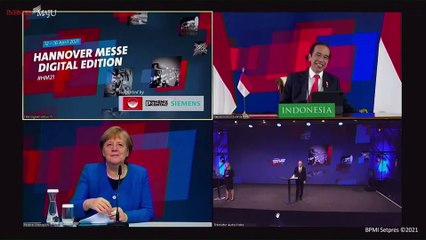 Presiden Jokowi Hadiri Pameran Teknologi Hannover Messe 2021