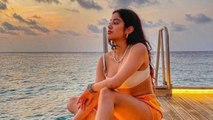 Janhvi Kapoor Latest Clicks At Maldives(Telugu)