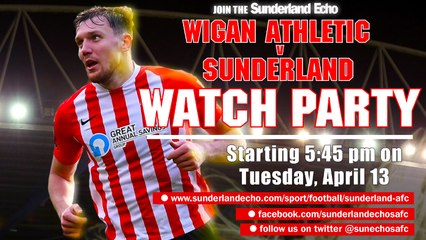 Descargar video: Wigan Athletic v Sunderland Watch Party