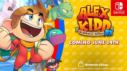 Alex Kidd in Miracle World DX - Release Date Announcement - Nintendo Switch