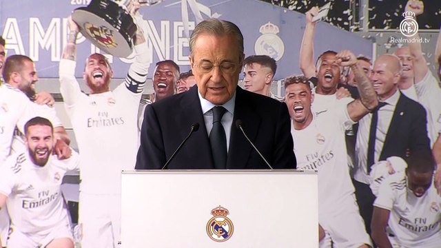 Florentino Pérez, presidente del Real Madrid hasta 2025