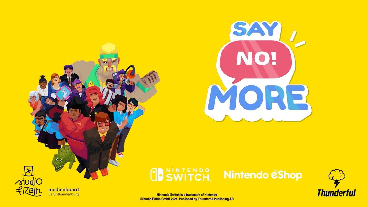 Say No! More - Launch Trailer - Nintendo Switch