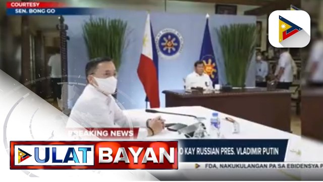 Pangulong #Duterte, nakipag-usap kay Russian President Putin sa telepono tungkol sa COVID-19 response