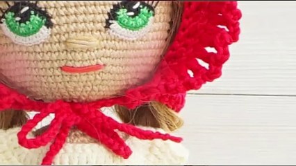 Amigurumi Crochet Doll Pattern Little Red Ridding Hood
