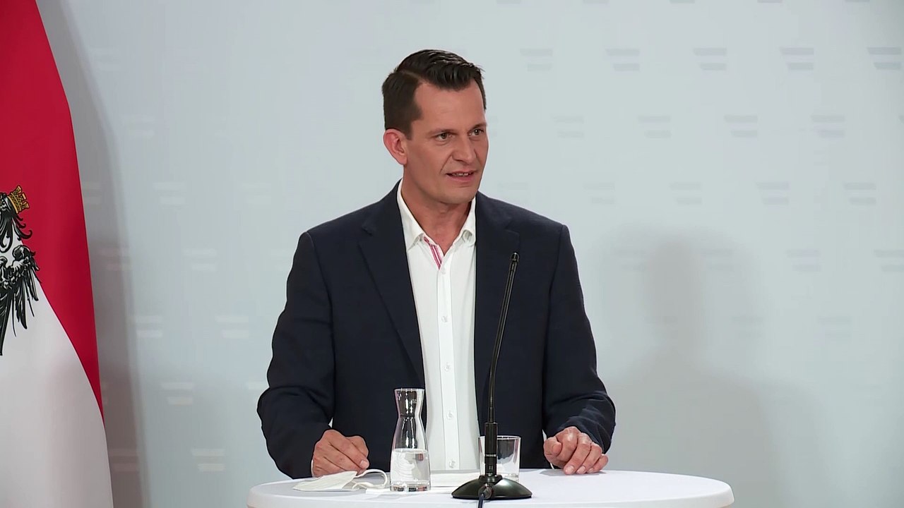 Der neue Gesundheitsminister Wolfgang Mückstein stellt sich vor