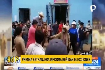 Elecciones 2021: Así informó la prensa extranjera los resultados de la primera vuelta