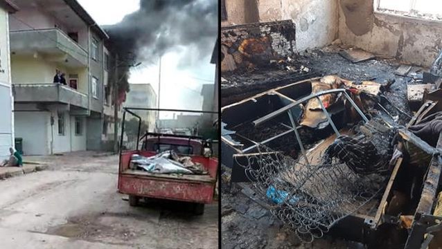 Yangında ölen kişinin, ellerinin ve ayaklarının zincirle bağlı olduğu ortaya çıktı