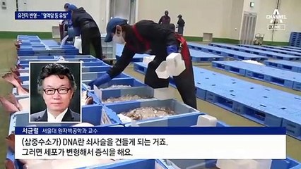 오염수 삼중수소 농도, 기준치 10배 달해…“유전자 손상”