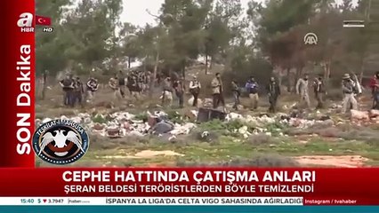 Şeran beldesindeki teröristlerle sıcak çatışma anı ortaya çıktı