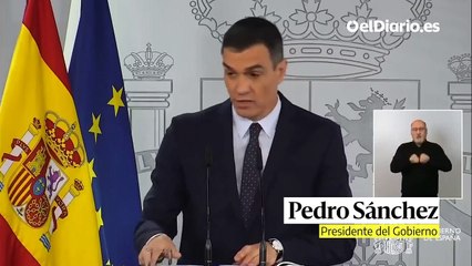 Pedro Sánchez presenta el plan de recuperación: "España no va a dejar pasar esta oportunidad"