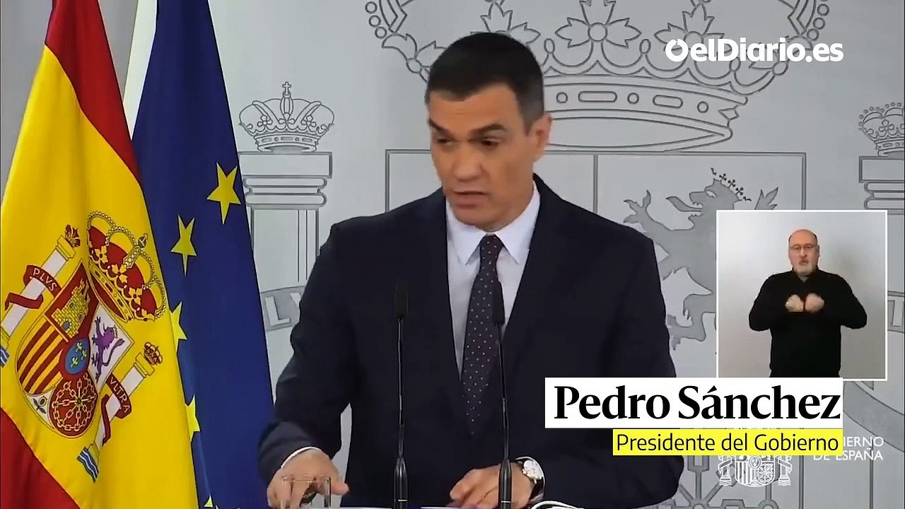 Pedro Sánchez presenta el plan de recuperación: "España no va a dejar pasar esta oportunidad"