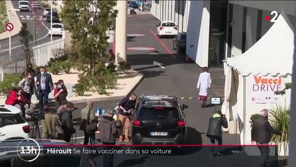 Covid-19 : se faire vacciner dans sa voiture, c’est possible