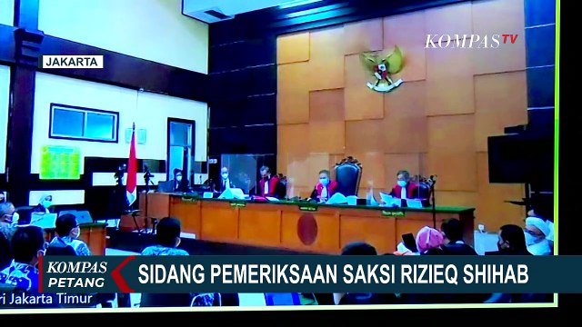 Kesaksian Mantan Kapolres Jakarta Pusat dalam Sidang Kasus Rizieq Shihab