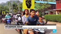 Myanmar economic capital ‘Yangon has become a warzone’, exiled student activist says