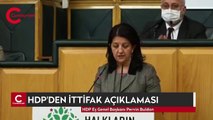 HDP Eş Genel Başkanı Pervin Buldan'dan 'ittifak' açıklaması