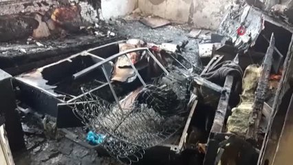 Yangında ölen adamın el ve ayaklarının zincirle bağlı olduğu ortaya çıktı
