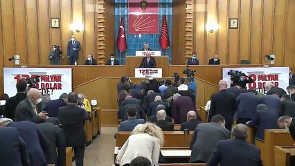 Kılıçdaroğlu 128 Milyar dolar nerede afişini Meclis'e astı!